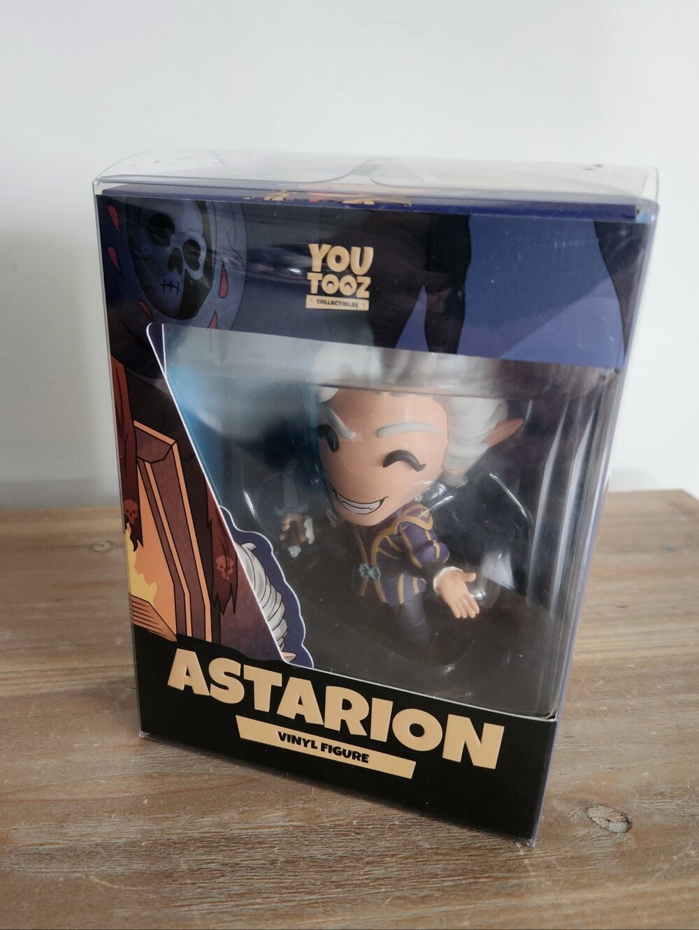 Youtooz Baldur's Gate 3 Astarion Vinyl Figure New Sealed w Protective Sleeve 5.2 - Picture 2 of 11